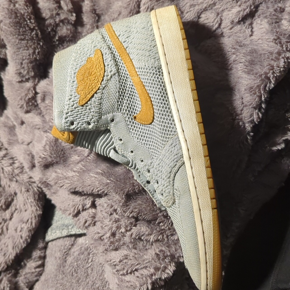 Nike Jordan Retro 1 High Flyknit - 1985 - wolf gray